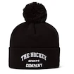 Strickmütze CCM  Athleisure Pom Black Senior