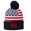Strickmütze CCM  Flag Hood Team USA Navy