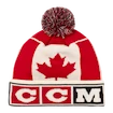 Strickmütze CCM  FLAG POM KNIT TEAM CANADA Multiple Team Color