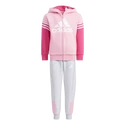 Sweatshirt-Set adidas  Badge Of Sport Bold Blue Fleece Light Pink
