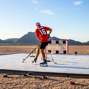 Synthetisches Eis Hockeyshot  Revolution Skate-able Tiles 20x