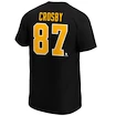 T-shirt Fanatics NHL Pittsburgh Penguins Sidney Crosby 87