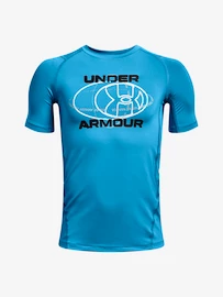 T-Shirt Under Armour UA HG Armour Novelty SS-BLU