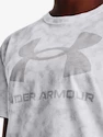 T-Shirt Under Armour UA LOGO AOP HEAVYWEIGHT SS-WHT