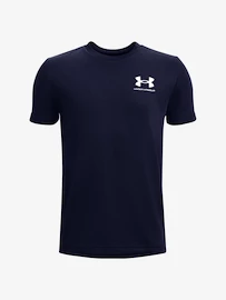 T-Shirt Under Armour UA SPORTSTYLE LEFT CHEST SS-NVY