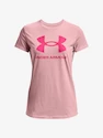 T-Shirt Under Armour UA SPORTSTYLE LOGO SS-PNK