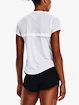 T-shirt Unter Rüstung UA Streaker SS-WHT