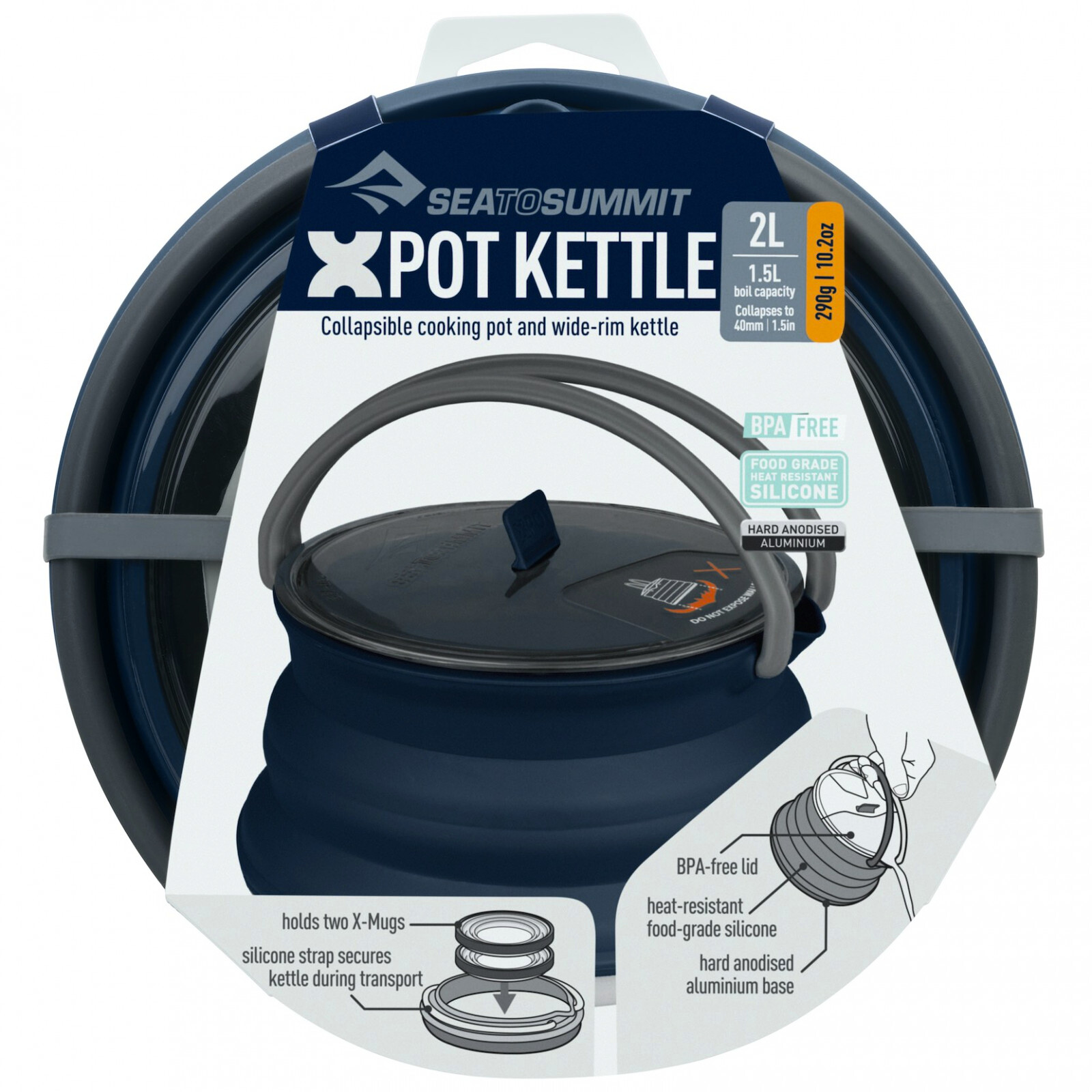 Teekanne Sea to summit  X-Pot Kettle 2.0 Navy
