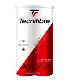 Tennisbälle Tecnifibre X-One Bipack (2x4 Pack)