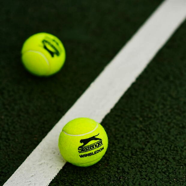 Tennisbälle Slazenger Wimbledon Ultra Vis (4 St.)