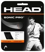 Tennissaite Head   Sonic Pro Black 1.30 mm (12 m)