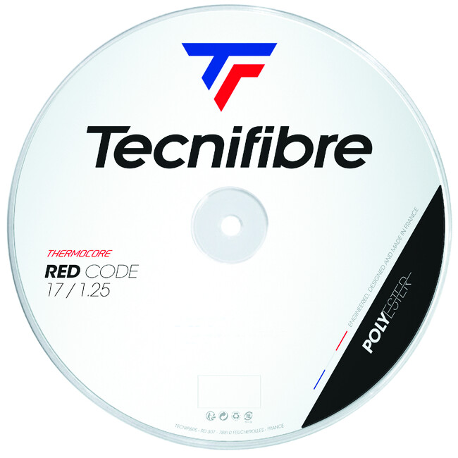 Tennissaite Tecnifibre Red Code 1,25 mm (200m)