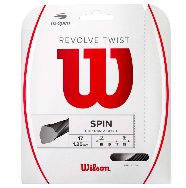 Tennissaite Wilson Revolve Twist Grey 1.25 mm