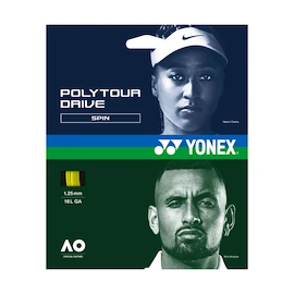Tennissaite Yonex Poly Tour Drive Flash Yellow 125 (12 m)