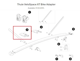 Thule Console Bike Adapter 52916