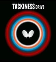 Tischtennis Belag Butterfly  Tackiness D (Drive)  Schwarz, 1,5 mm