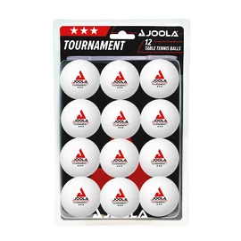 Tischtennisbälle Joola Tournament *** 40+ White 12 Pack