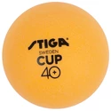 Tischtennisbälle Stiga Cup 40+ ABS Orange