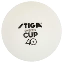 Tischtennisbälle Stiga Cup 40+ ABS White