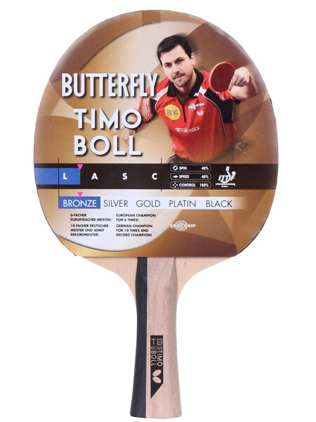 Tischtennisschläger Butterfly Timo Boll Bronze 2017 ...