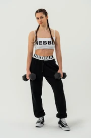 Trainingshose Nebbia Barbell Therapy Muscle Mommy 623 Black