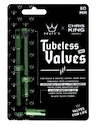 Tubeless-Ventil PEATY'S  X chris king (mk2) emerald tubeless valves - 80mm (ptv2-80-emr-12)