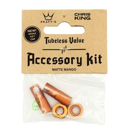 Tubeless-Ventil PEATY'S X chris king (mk2) mango tubeless valves accessory kit (ptv2-accs-mng-12)