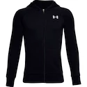 Under Armour RIVAL COTTON FZ HOODIE für Jungen schwarz