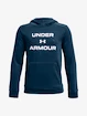 Under Armour UA Armour Sweatshirt aus Fleece mit Grafikmotiv in HD-BLAU