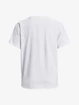 Under Armour UA Esential Cttn Stretch Tee-WHT