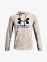 Under Armour UA Rival Terry Logo Hoodie-WHT