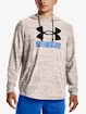 Under Armour UA Rival Terry Logo Hoodie-WHT