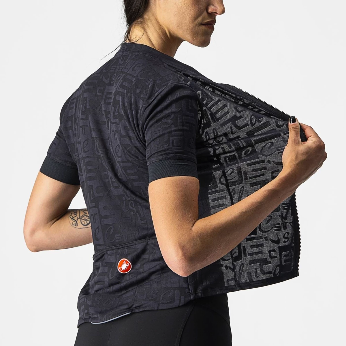 Castelli Promessa Jacquard Light Black