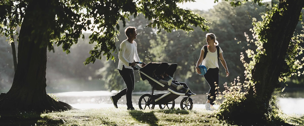 Kinderwagen Thule Urban Glide 2 sind auch für Zwillinge geeignet