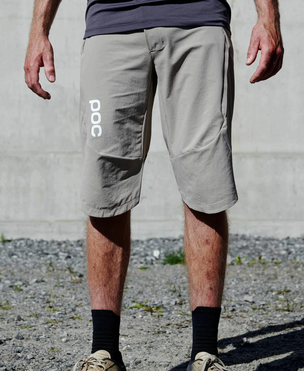 POC M's Infinite All-mountain shorts Moonstone Grey