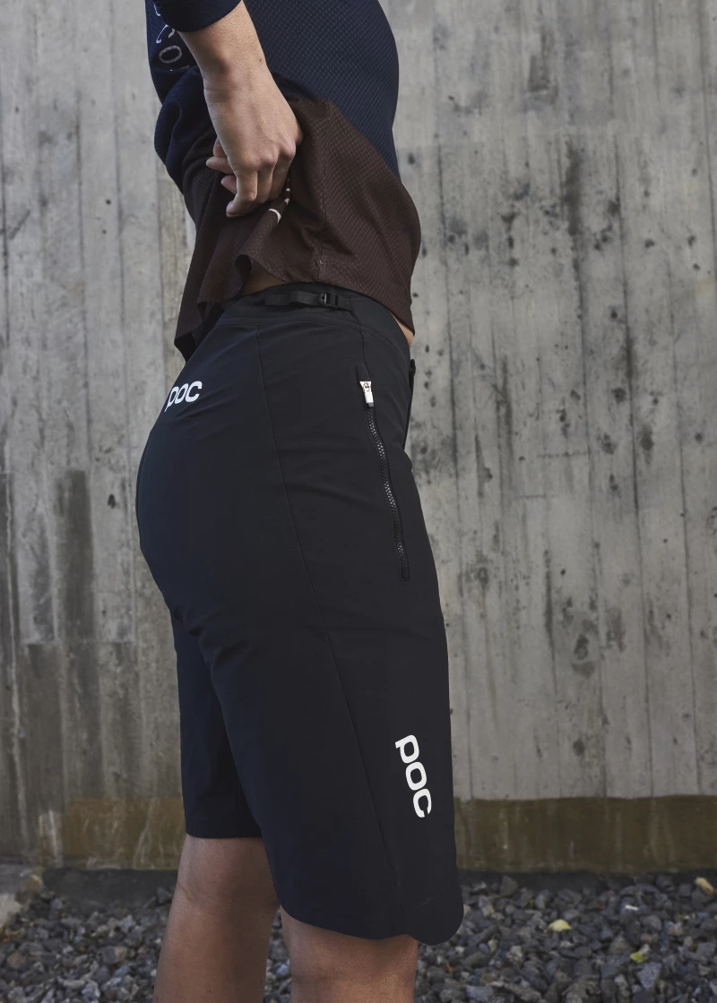 Frauen POC wesentliche Enduro Uranium schwarz Radfahren Shorts