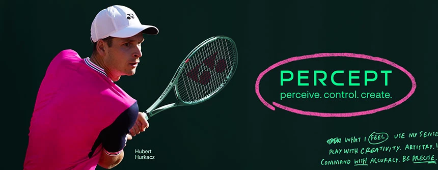 Hubert Hurkacz und Yonex Percept