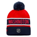 Wintermütze Fanatics  Authentic Pro Game & Train Cuffed Pom Knit Washington Capitals