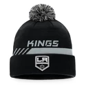 Wintermütze Fanatics  Authentic Pro Locker Room Cuffed Pom Knit NHL Los Angeles Kings