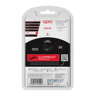 Zahnschutz Opro  BRONZE Black Senior
