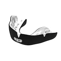 Zahnschutz Opro  INSTANT CUSTOM FIT SOLIDS Black/White Senior