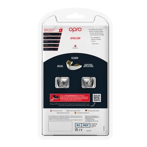 Zahnschutz Opro  INSTANT CUSTOM FIT SOLIDS Clear Senior
