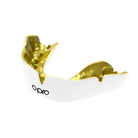 Zahnschutz Opro INSTANT CUSTOM FIT SOLIDS White/Gold Senior
