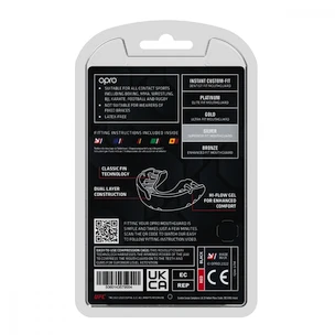 Zahnschutz Opro  SILVER UFC Red/Black Senior