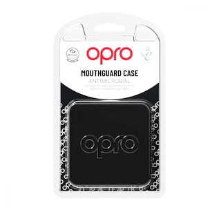 Zahnschutzetui Opro  ANITIMICROBIAL MOUTHGUARDS CASE Black