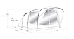 Zelte Outwell  Oakwood 3 Dark Leaf