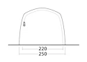 Zelte Outwell  Oakwood 3 Dark Leaf